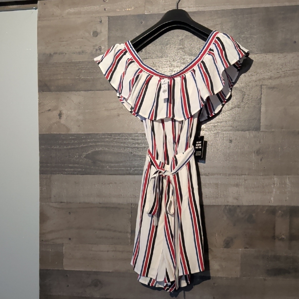 Express Multicolor Striped Garment